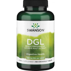 Swanson DGL, 385mg  - 180 chewable tablets