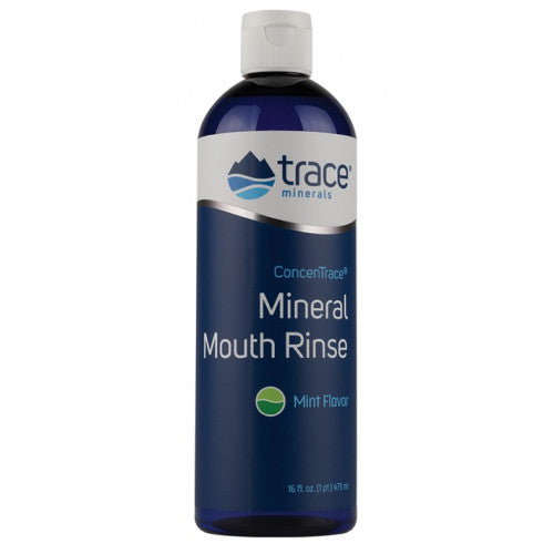 Trace Minerals ConcenTrace Mineral Mouth Rinse, Mint  - 473 ml.