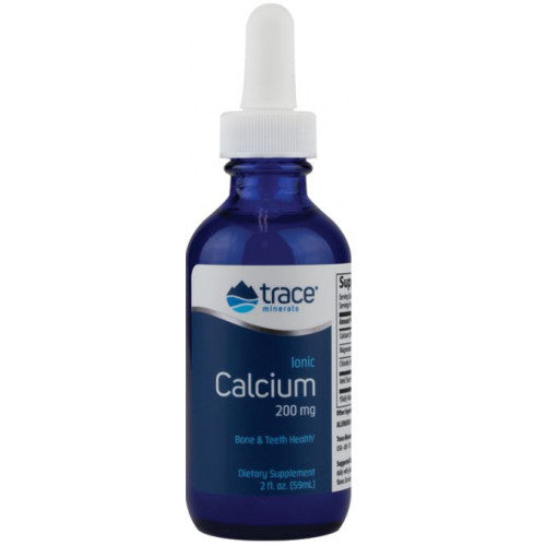 Trace Minerals Ionic Calcium, 200mg  - 59 ml.