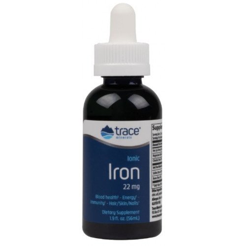 Trace Minerals Ionic Iron, 22mg  - 56 ml.