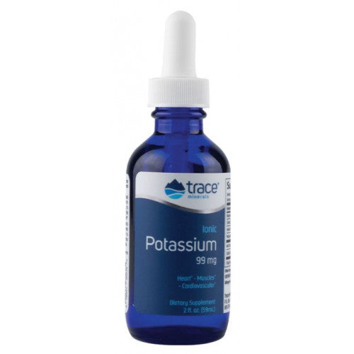 Trace Minerals Ionic Potassium, 99mg  - 59 ml.