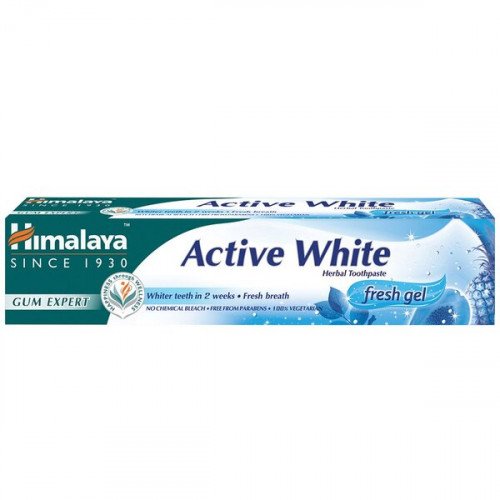 Himalaya Active White Herbal Toothpaste - Fresh Gel  - 75 ml.