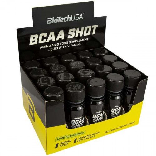 BioTechUSA BCAA Shot, Lime  - 20 x 60 ml.