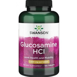 Swanson Glucosamine HCl, 1500mg  - 100 tablets