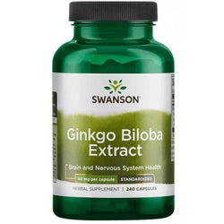 Swanson Ginkgo Biloba Extract - 60mg  - 240 caps