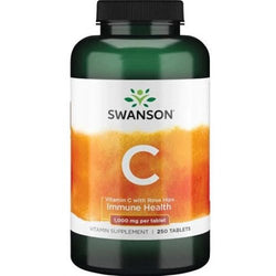 Swanson Vitamin C with Rose Hips, 1000mg  - 250 tablets