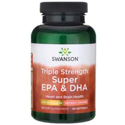 Swanson Triple Strength Super EPA & DHA, 900mg  - 60 softgels