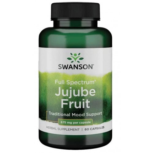 Swanson Full Spectrum Jujube Fruit, 675mg  - 60 caps