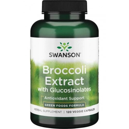 Swanson Broccoli Extract with Glucosinolates  - 120 vcaps