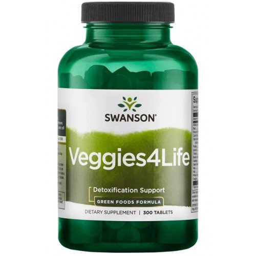 Swanson Veggies4Life  - 300 tablets