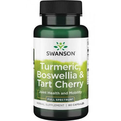 Swanson Turmeric, Boswellia & Tart Cherry  - 60 caps