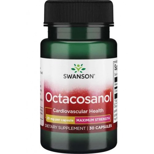 Swanson Octacosanol, Maximum-Strength 20mg  - 30 caps