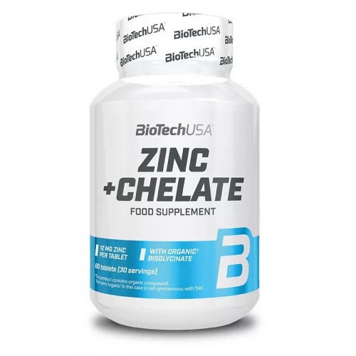 BioTechUSA Zinc + Chelate  - 60 tablets