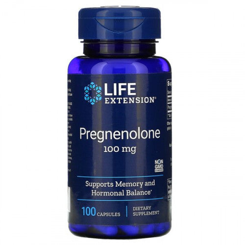 Life Extension Pregnenolone - 100mg  - 100 caps