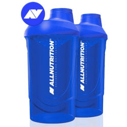 Allnutrition Shaker 2LOGO, Stunning Blue  - 600 ml.