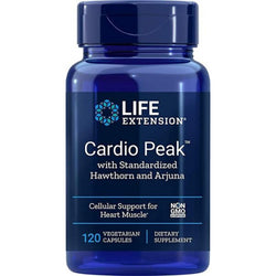 Life Extension Cardio Peak with Standardized Hawthorn and Arjuna  - 120 vcaps