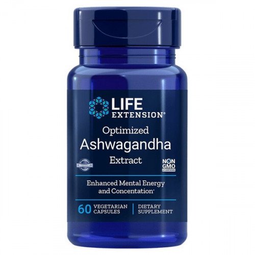 Life Extension Optimized Ashwagandha Extract  - 60 vcaps