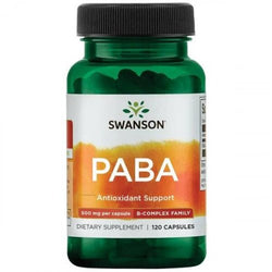 Swanson PABA, 500mg  - 120 caps