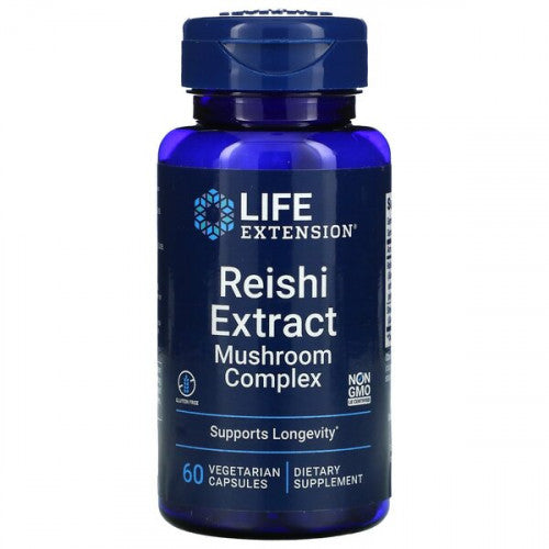 Life Extension Reishi Extract Mushroom Complex  - 60 vcaps