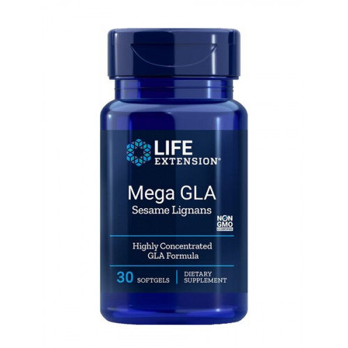 Life Extension Mega GLA with Sesame Lignans  - 30 softgels