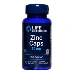 Life Extension Zinc Caps, 50mg  - 90 vcaps