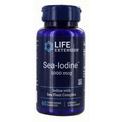 Life Extension Sea Iodine, 1000mcg  - 60 vcaps