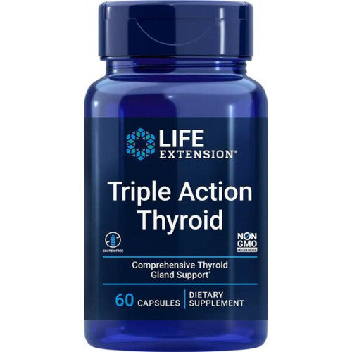 Life Extension Triple Action Thyroid  - 60 caps