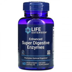 Life Extension Enhanced Super Digestive Enzymes and Probiotics  - 60 vcaps