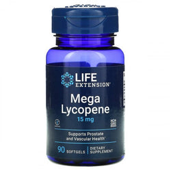 Life Extension Mega Lycopene, 15mg  - 90 softgels