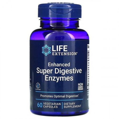 Life Extension Enhanced Super Digestive Enzymes  - 60 vcaps