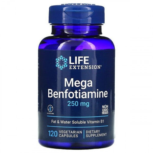 Life Extension Mega Benfotiamine, 250mg  - 120 vcaps