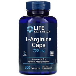 Life Extension L-Arginine Caps, 700mg  - 200 caps