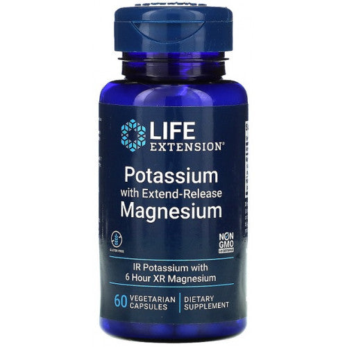 Life Extension Potassium with Extend-Release Magnesium  - 60 vcaps