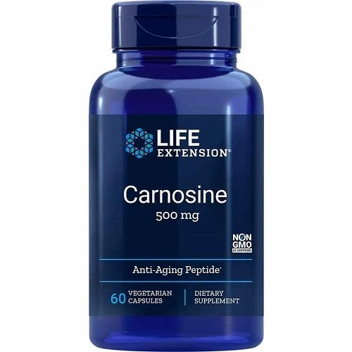 Life Extension Carnosine, 500mg  - 60 vcaps