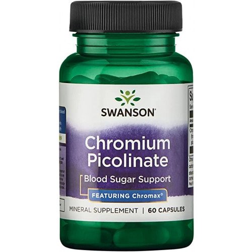 Swanson Chromium Picolinate Featuring Chromax, 200mcg  - 60 caps