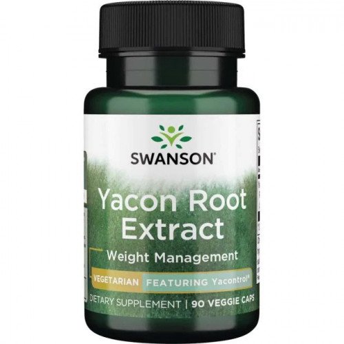 Swanson Yacon Root Extract, 100mg  - 90 vcaps