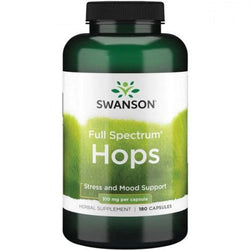 Swanson Full Spectrum Hops, 620mg  - 180 caps