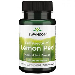 Swanson Full Spectrum Lemon Peel, 400mg  - 60 caps