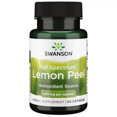 Swanson Full Spectrum Lemon Peel, 400mg  - 60 caps