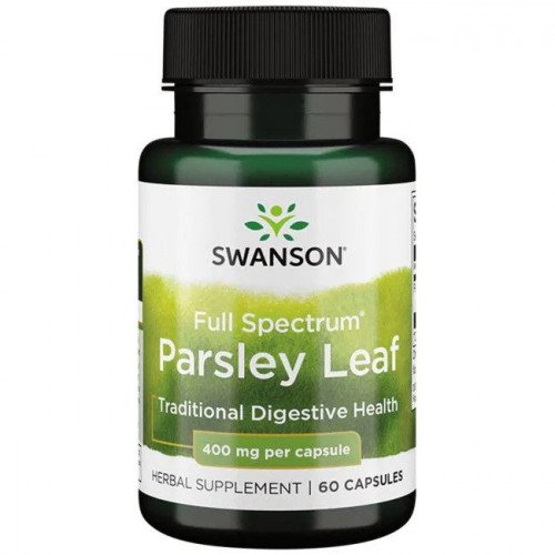 Swanson Full Spectrum Parsley Leaf, 400mg  - 60 caps