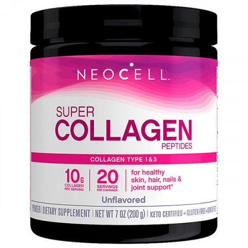 NeoCell Super Collagen Peptides Type 1 & 3, Unflavored  - 200 grams