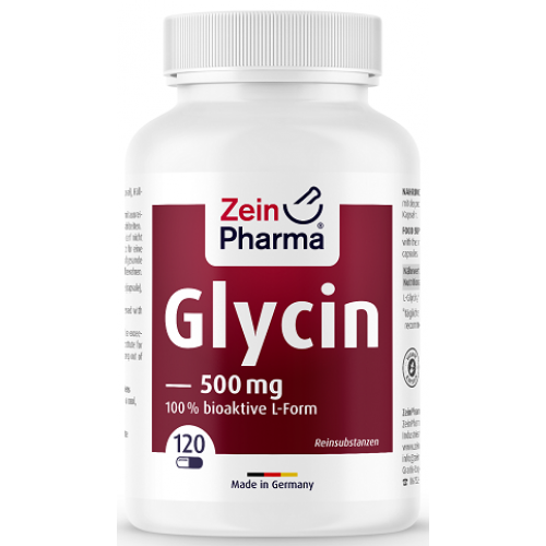 Zein Pharma L-Glycine, 500mg  - 120 caps