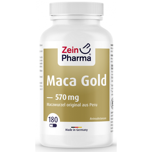 Zein Pharma Maca Gold, 570mg  - 180 caps