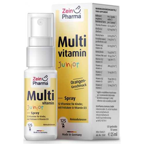 Zein Pharma Multivitamin Junior Spray  - 25 ml.