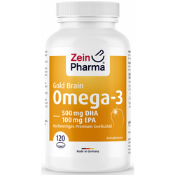 Zein Pharma Omega-3 Gold - Brain Edition  - 120 softgels