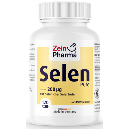 Zein Pharma Selenium Pure, 200mcg  - 120 caps