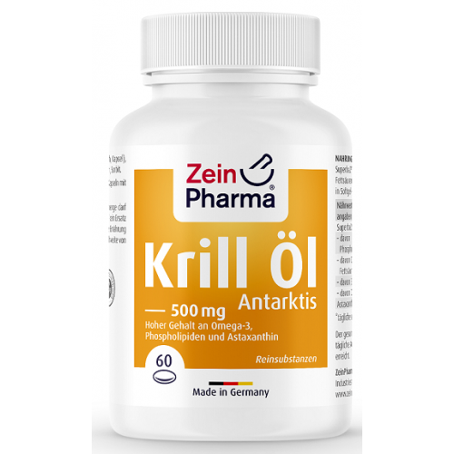 Zein Pharma Krill Oil Antarctic, 500mg  - 60 caps