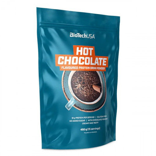 BioTechUSA Hot Chocolate Protein Drink Powder  - 450 grams