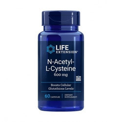 Life Extension N-Acetyl-L-Cysteine, 600mg  - 60 caps