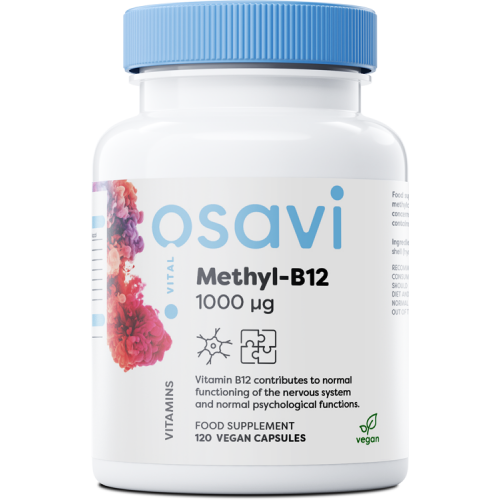 Osavi Methyl-B12 - 1000mcg  - 120 vegan caps